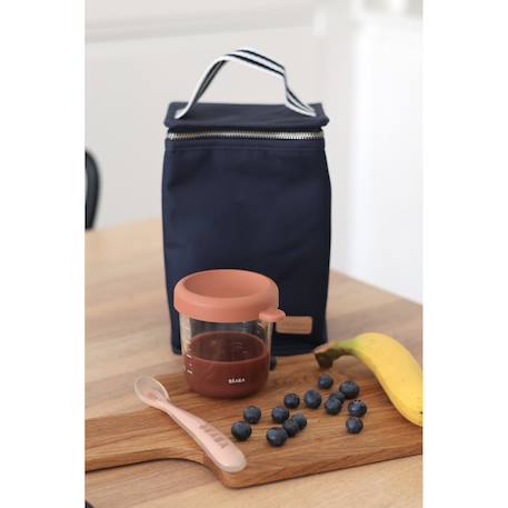 Portion repas en verre 250 ml Minéral+Terracotta+Vert sauge 8 - vertbaudet enfant 
