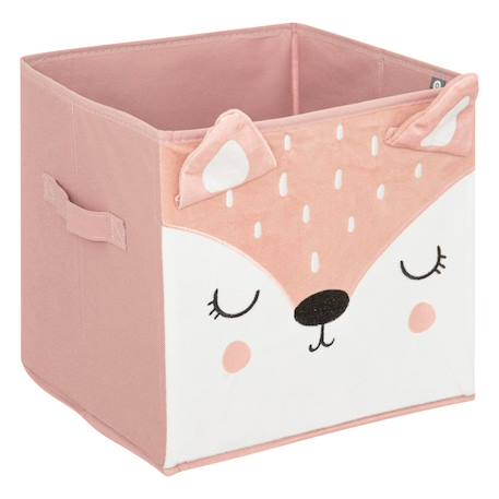 Bac de rangement pliable biche - joey Rose 2 - vertbaudet enfant 