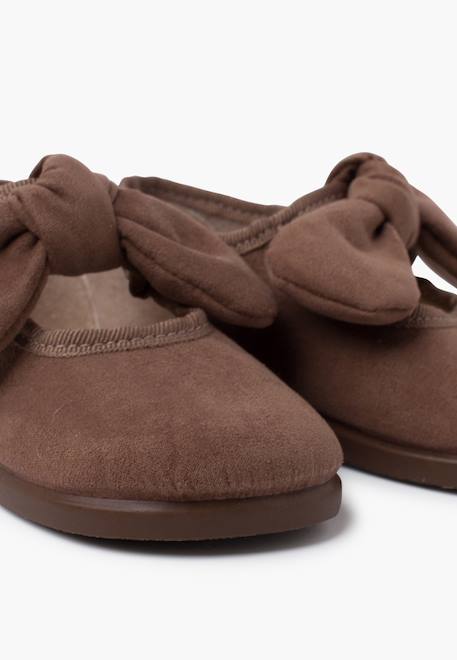 Babies bamara avec fermeture à scratch à ruban Bleu marine+Bordeaux+Gris+Marron+Noir+Taupe+Terrecuite+Vert 36 - vertbaudet enfant 