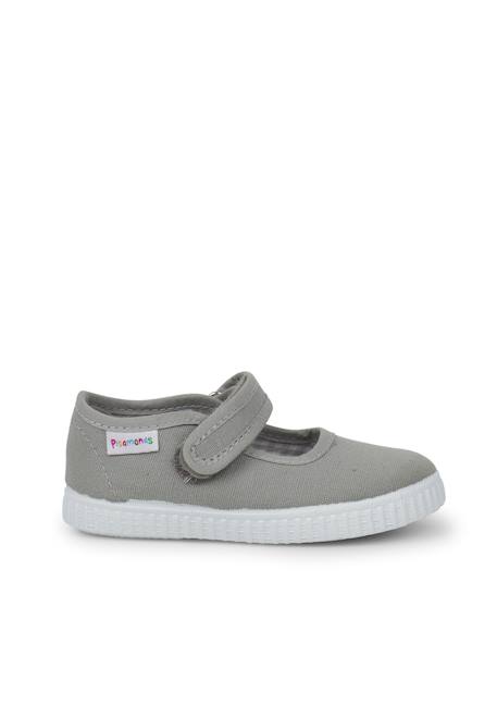 Chaussures babies fille à scratch style basket Blanc+Bleu denim+Bleu marine+Corail+Écru+Fucsia+Gris+Jaune+Rose+Rose pâle+Rouge 35 - vertbaudet enfant 