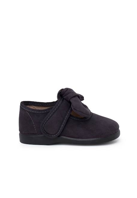Babies bamara avec fermeture à scratch à ruban Bleu marine+Bordeaux+Gris+Noir+Rose+Taupe+Terrecuite 13 - vertbaudet enfant 