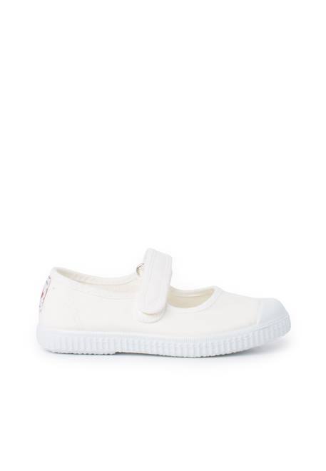 Chaussures babies bout en caoutchouc à fermeture scratch Aigue-marine+Blanc+Bleu navy+Rose+Rose chewing-gum 7 - vertbaudet enfant 