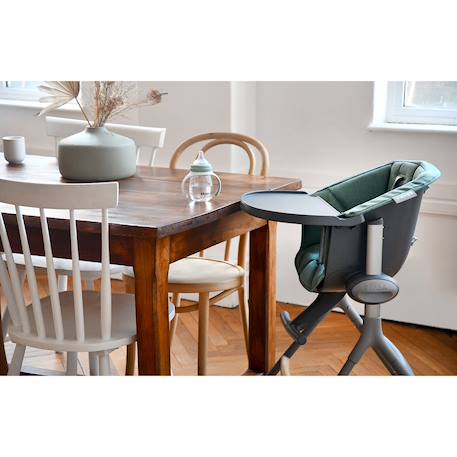 Chaise haute évolutive up&down Gris 5 - vertbaudet enfant 