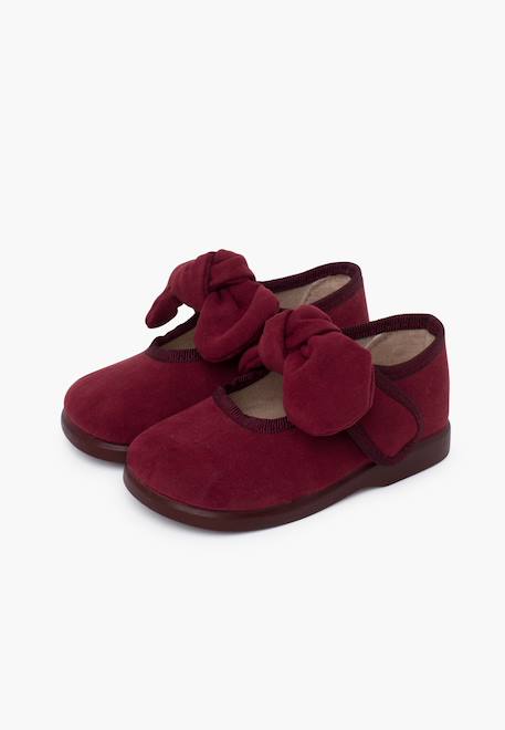 Babies bamara avec fermeture à scratch à ruban Bleu marine+Bordeaux+Gris+Marron+Noir+Taupe+Terrecuite+Vert 10 - vertbaudet enfant 