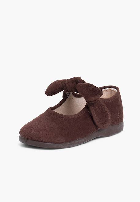 Babies bamara avec fermeture à scratch à ruban Bleu marine+Bordeaux+Gris+Marron+Noir+Taupe+Terrecuite+Vert 20 - vertbaudet enfant 