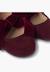 Babies avec ruban en velours pour filles Bleu marine+Bordeaux+Gris+Rose 12 - vertbaudet enfant 