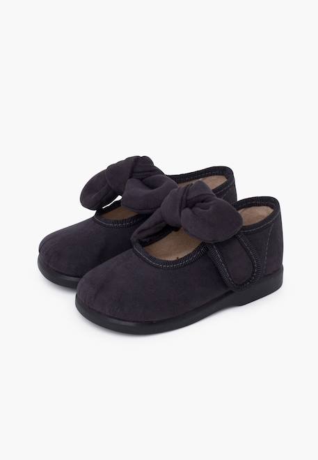 Babies bamara avec fermeture à scratch à ruban Bleu marine+Bordeaux+Gris+Marron+Noir+Taupe+Terrecuite+Vert 16 - vertbaudet enfant 