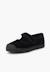 Chaussures babies en velours embout en caoutchouc Bleu marine+Gris+Noir+Vieux rose 14 - vertbaudet enfant 