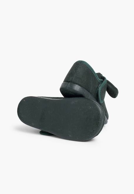 Babies bamara avec fermeture à scratch à ruban Bleu marine+Bordeaux+Gris+Marron+Noir+Taupe+Terrecuite+Vert 44 - vertbaudet enfant 