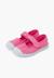 Chaussures babies bout en caoutchouc à fermeture scratch Aigue-marine+Bleu navy+Lavande pastel+Rose chewing-gum 22 - vertbaudet enfant 