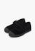 Chaussures babies en velours embout en caoutchouc Bleu marine+Gris+Noir+Vieux rose 16 - vertbaudet enfant 