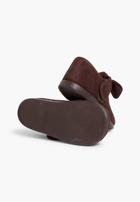 Babies bamara avec fermeture à scratch à ruban Bleu marine+Bordeaux+Gris+Marron+Noir+Taupe+Terrecuite+Vert 21 - vertbaudet enfant 