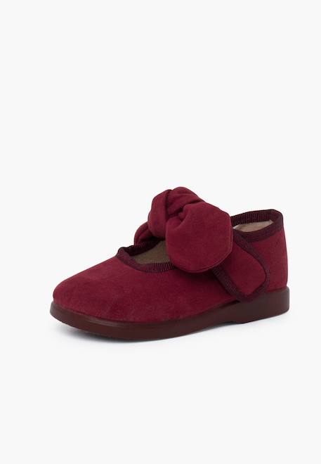 Babies bamara avec fermeture à scratch à ruban Bleu marine+Bordeaux+Gris+Marron+Noir+Taupe+Terrecuite+Vert 8 - vertbaudet enfant 