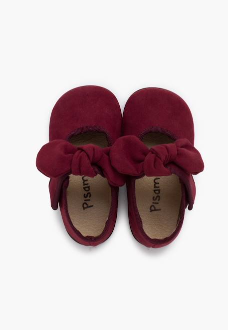 Babies bamara avec fermeture à scratch à ruban Bleu marine+Bordeaux+Gris+Noir+Rose+Taupe+Terrecuite 11 - vertbaudet enfant 