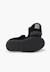 Chaussures babies en velours embout en caoutchouc Bleu marine+Gris+Noir+Vieux rose 15 - vertbaudet enfant 