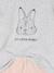 Lot de 2 pyjamas fille velours animaux gris chiné 9 - vertbaudet enfant 