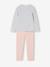 Lot de 2 pyjamas fille velours animaux gris chiné 7 - vertbaudet enfant 