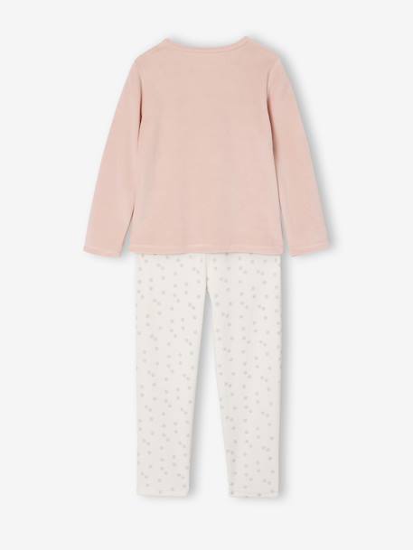 Lot de 2 pyjamas fille velours animaux gris chiné 6 - vertbaudet enfant 