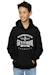 Sweat à capuche en coton peigné de qualité supérieure harry potter gryffindor keeper Blanc+Noir 7 - vertbaudet enfant 