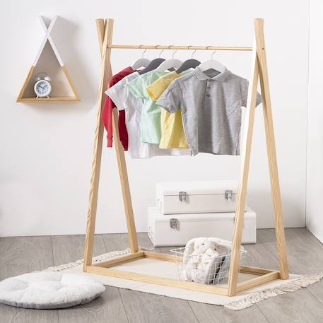 Portant à vêtements enfant Beige 1 - vertbaudet enfant 
