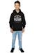 Sweat à capuche en coton peigné de qualité supérieure harry potter gryffindor keeper Blanc+Noir 8 - vertbaudet enfant 
