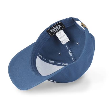 Casquette baseball  lof Bleu/blanc 2 - vertbaudet enfant 