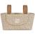 Sac à poussette coeurs poppy cannelle Cannelle, écru 1 - vertbaudet enfant 