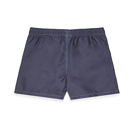 Boardshort court  avec ceinture demi-élastiquée Bleu/gris 3 - vertbaudet enfant 