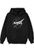 Sweat à capuche coton nasa Noir 1 - vertbaudet enfant 