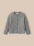 Cardigan avec laine et mohair Gris chine clair+Gris chine moyen 4 - vertbaudet enfant 