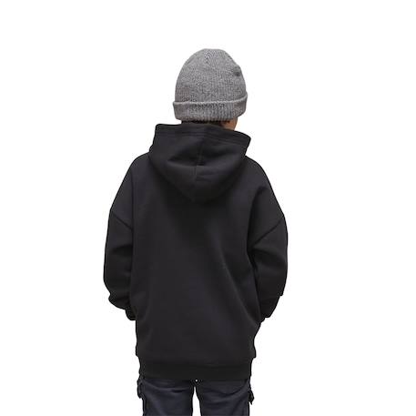 Sweat  à capuche relax fit kool Noir/rouge/blanc 2 - vertbaudet enfant 