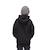 Sweat  à capuche relax fit kool Noir/rouge/blanc 2 - vertbaudet enfant 