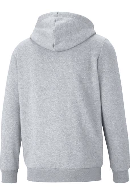 Sweat à capuche coton nasa Gris chiné 2 - vertbaudet enfant 