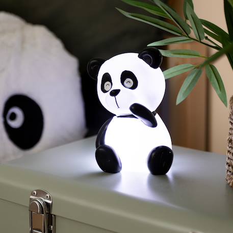 Veilleuse à pile panda h.14cm Blanc 1 - vertbaudet enfant 