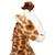 Peluche - girafe Multicolore 3 - vertbaudet enfant 