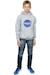 Sweat à capuche coton nasa Gris chiné+Noir 5 - vertbaudet enfant 