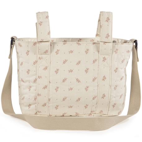 Sac à poussette crossbody mimosa rose Ecru, rose 6 - vertbaudet enfant 