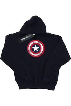 -Sweat à capuche coton Marvel