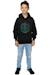 Sweat à capuche en coton peigné de qualité supérieure harry potter Noir 3 - vertbaudet enfant 