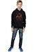 Sweat à capuche coton star wars Noir 4 - vertbaudet enfant 