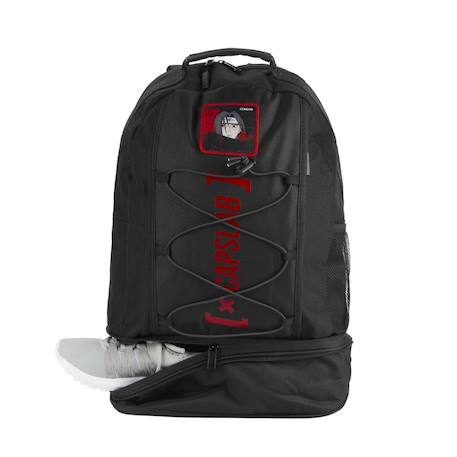 Sac à dos ordinateur naruto classic Noir/rouge/gris 3 - vertbaudet enfant 