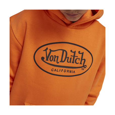 Sweat  à capuche garçon brand Blanc crème/noir+Bleu/blanc+Orange/noir 9 - vertbaudet enfant 