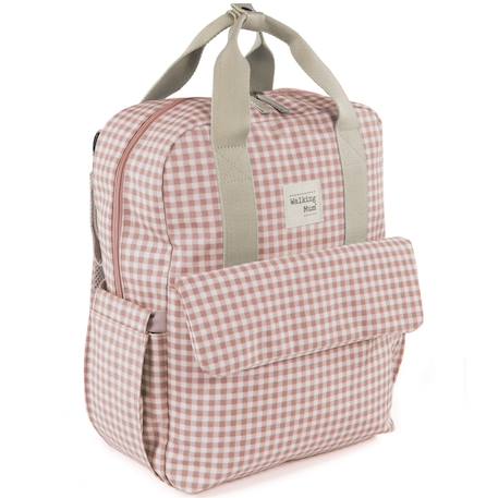 Sac à dos à langer i love vichy vert Rose, blanc 2 - vertbaudet enfant 
