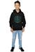 Sweat à capuche en coton peigné de qualité supérieure harry potter Noir 6 - vertbaudet enfant 