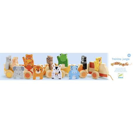 Jouet à tirer Orange, beige, vert 2 - vertbaudet enfant 