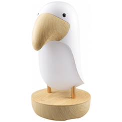 Linge de maison et décoration-Décoration-Veilleuse et enceinte bluetooth toucan