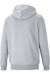 Sweat à capuche coton nasa Gris chiné+Noir 2 - vertbaudet enfant 