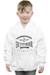 Sweat à capuche en coton peigné de qualité supérieure harry potter gryffindor keeper Blanc+Noir 2 - vertbaudet enfant 