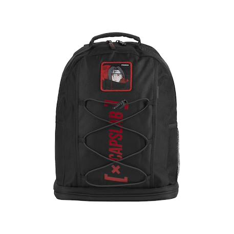 Sac à dos ordinateur naruto classic Noir/rouge/gris 2 - vertbaudet enfant 