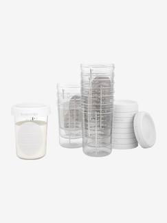 Puériculture-Repas-Robot de cuisine et accessoires-10 pots de conservation 200 ml